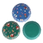 Preview: Cupcake Baking Cases - Santa Mix